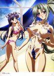  areola bikini cleavage fixed nagase_sayaka soul_link swimsuits wardrobe_malfunction watanabe_yoshihiro yamanami_yu 