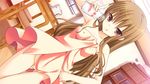  brown_hair erect_nipples game_cg imo-bilizer long_hair towel uriri_umetori wet 