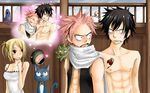  fairy_tail gray_fullbuster group happy(fairy_tail) lucy_heartfilia natsu_dragneel plue 