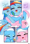  blush collar comic cutie_mark dialog dialogue dildo english_text equine female feral friendship_is_magic hair hi_res horse incest kissing lesbian lotus_(mlp) mammal multi-colored_hair my_little_pony pegasus pony pyruvate rainbow_dash_(mlp) rainbow_hair sex sex_toy text wings 