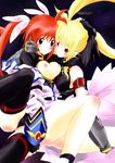  fate_testarossa koparu mahou_shoujo_lyrical_nanoha nipples takamachi_nanoha tokoharu yuri 