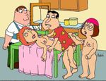  family_guy glenn_quagmire lois_griffin meg_griffin peter_griffin rabbi 