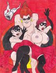  helen_parr syndrome tagme the_incredibles violet_parr 