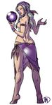  ass back bandages bracelet breasts butt_crack from_behind g-string ganassa hair_censor headband jewelry large_breasts league_of_legends lips long_hair orb panties purple_eyes purple_sarong sarong see-through silver_hair simple_background solo syndra thong tiptoes topless translucent_sarong underwear white_background 