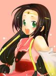  bad_id bad_pixiv_id brown_hair circlet code_geass green_eyes long_hair open_mouth solo sumeragi_kaguya takaya very_long_hair 