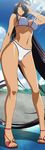  #1 bikini hair_over_one_eye ikkitousen kanu_unchou standing swimsuit 