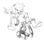  amy_rose breasts female pussy ravnic sega solo sonic_(series) sonic_team tentacles 