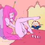  adventure_time laurlaur peppermint_butler princess_bubblegum tagme 