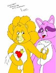  brave_heart_lion bright_heart_raccoon care_bear_cousins care_bears rave_roo 