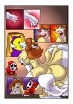  princess_daisy shy_guy silverbulletproof super_mario_bros. tagme 