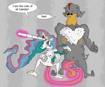  crossover friendship_is_magic my_little_pony princess_celestia shadow_the_hedgehog sonic_team that_smeargle 