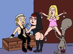  american_dad francine_smith hayley_smith jeff_fischer roger 