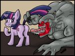  crossover doom friendship_is_magic hell_knight my_little_pony peterson twilight_sparkle 