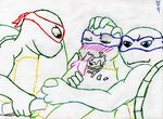  donatello leonardo raphael tagme teenage_mutant_ninja_turtles 