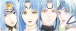  bad_id bad_pixiv_id blue_eyes blue_hair comparison evolution fm77_(artist) kos-mos kos-mos_ver._3 kos-mos_ver._4 red_eyes xenosaga xenosaga_episode_i xenosaga_episode_ii xenosaga_episode_iii yellow_eyes 