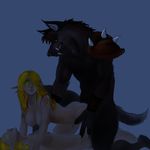  blood_elf tagme worgen world_of_warcraft 