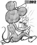 hentai_boy mickey_mouse minnie_mouse tagme 