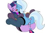  animated friendship_is_magic my_little_pony thehotroom trixie_lulamoon twilight_sparkle 