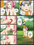  comic naruto naruto_uzumaki sakura_haruno tagme 