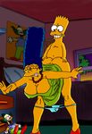  bart_simpson gundam888 marge_simpson tagme the_simpsons 