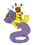 arbok natsukis_commishes pikachu pokemon tagme 