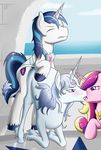  amalthea crossover fearingfun friendship_is_magic my_little_pony princess_cadence shining_armor the_last_unicorn 