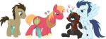  big_macintosh dr_whooves friendship_is_magic my_little_pony soarin 