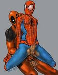  deadpool marvel peter_parker spider-man tagme 
