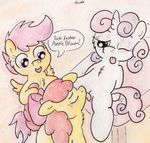  apple_bloom cutie_mark_crusaders friendship_is_magic my_little_pony scootaloo slightlyshade sweetie_belle 