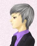  artist_request purple_eyes short_hair silver_hair solo umineko_no_naku_koro_ni ushiromiya_kyrie 