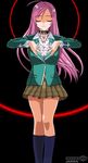  akashiya_moka pink_hair rosario+vampire school_uniform solo 