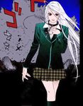  akashiya_moka inner_moka rosario+vampire school_uniform solo 