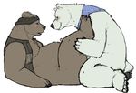  grizzly polar_bear polar_bear_cafe shirokuma shirokuma_cafe 