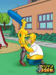  futa-toon homer_simpson marge_simpson tagme the_simpsons 