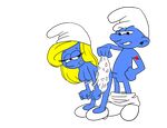  filthybit hefty_smurf smurfette tagme the_smurfs 