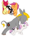  apple_bloom boarbarian cutie_mark_crusaders friendship_is_magic my_little_pony scootaloo sweetie_belle 