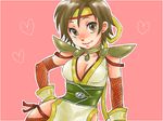  artist_request breasts cleavage large_breasts lowres nene_(sengoku_musou) sengoku_musou sengoku_musou_2 solo 