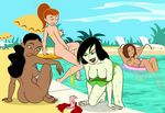  bonnie_rockwaller gagala kim_possible kimberly_ann_possible monique rufus shego 