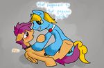  cutie_mark_crusaders friendship_is_magic my_little_pony scootaloo the_master 