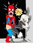  artattackrat black_cat marvel spider-man tagme 