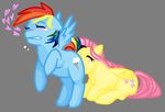  fluttershy friendship_is_magic my_little_pony rainbow_dash rainbowjack 