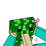  creeper ko minecraft steve tagme 