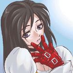  final_fantasy final_fantasy_ix garnet_til_alexandros_xvii long_hair lowres oekaki 