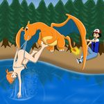  ash_ketchum charizard misty pokemon suktar 