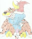  chester_cheetah crossover mascots tagme woody_woodpecker 