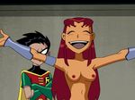  dc dcau robin starfire teen_titans 