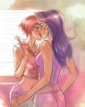  2girls age_difference incest kiss mother_and_daughter multiple_girls susan_vandom w.i.t.c.h. will_vandom yuri 