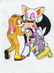  cream_the_rabbit mina_mongoose rouge_the_bat sonic_team vkyrie 