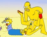  homer_simpson maggie_simpson marge_simpson tagme the_simpsons 