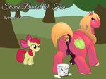  apple_bloom applejack big_macintosh cutie_mark_crusaders friendship_is_magic my_little_pony 